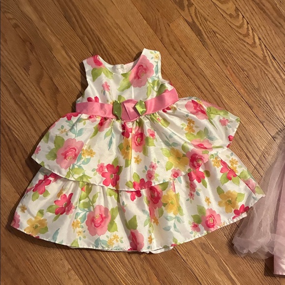 George Floral and Pink Kids Dress Duo - Picture 2 of 9